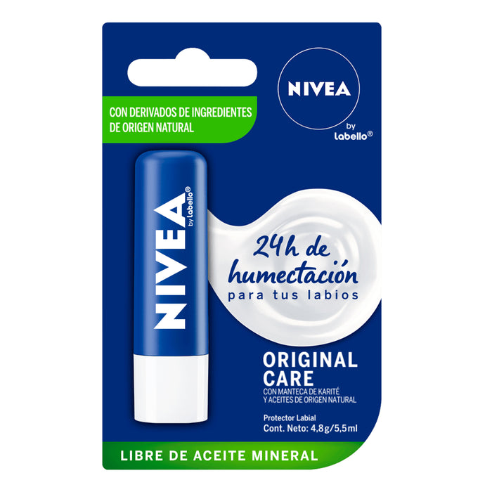 Protector Labial Nivea Lip Care Essential X Unidad