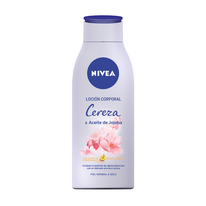 Nivea Locion Corporal Cereza X 400Ml Para Normal-Seca