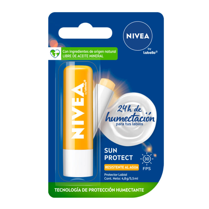 Protector Labial Nivea Sun Protect Bálsamo