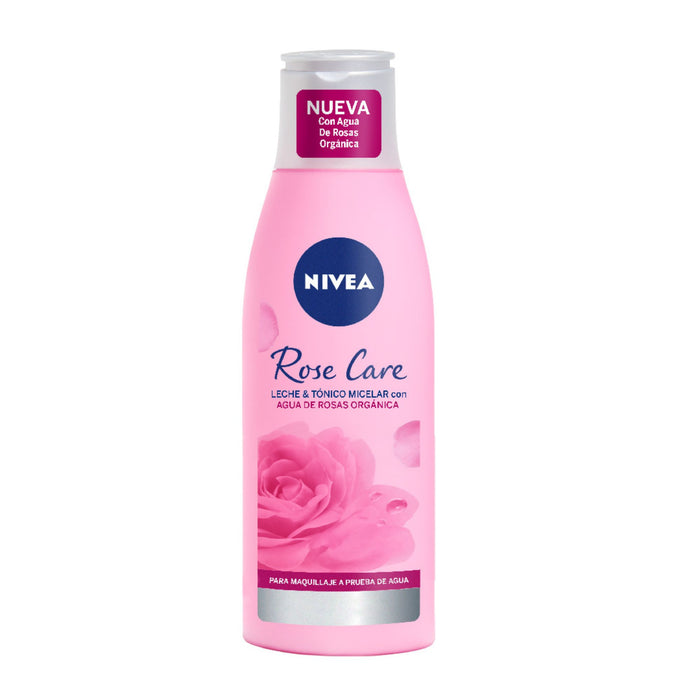 Leche Y Tónico Micelar Nivea Rose Care Rosas X 200Ml
