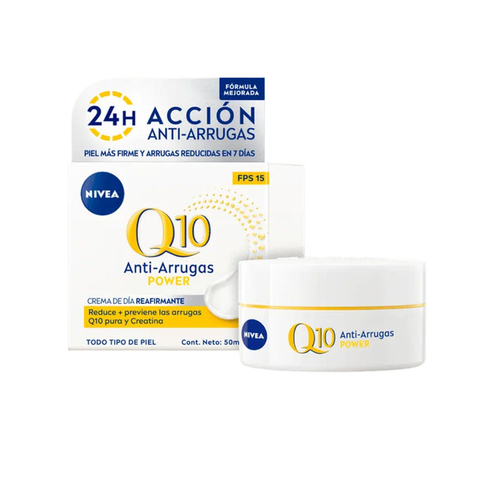 Crema Nivea Q10 Anti Arrugas Dia Energy Fps15 X 50Ml