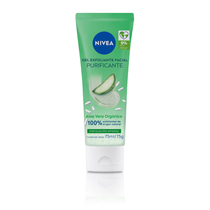 Gel Exfoliante Facial Nivea Purificante Aloe X 75Ml