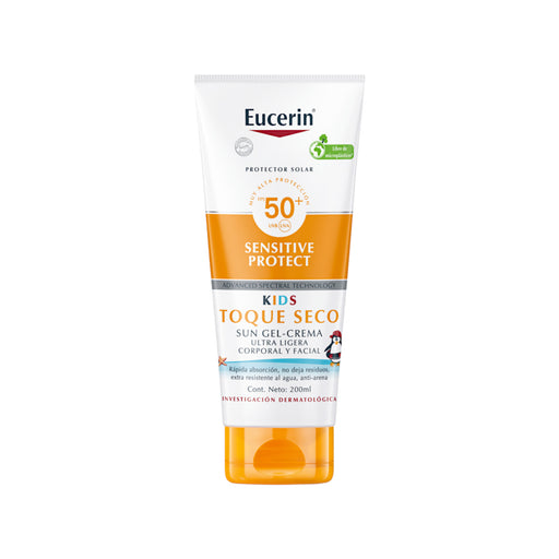 Gel Crema Toque Seco Eucerin Sun Kids Fps50+ X 200Ml