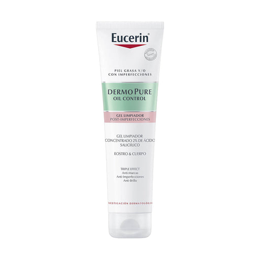 Gel limpiador Eucerin Dermo Pure Oil Control