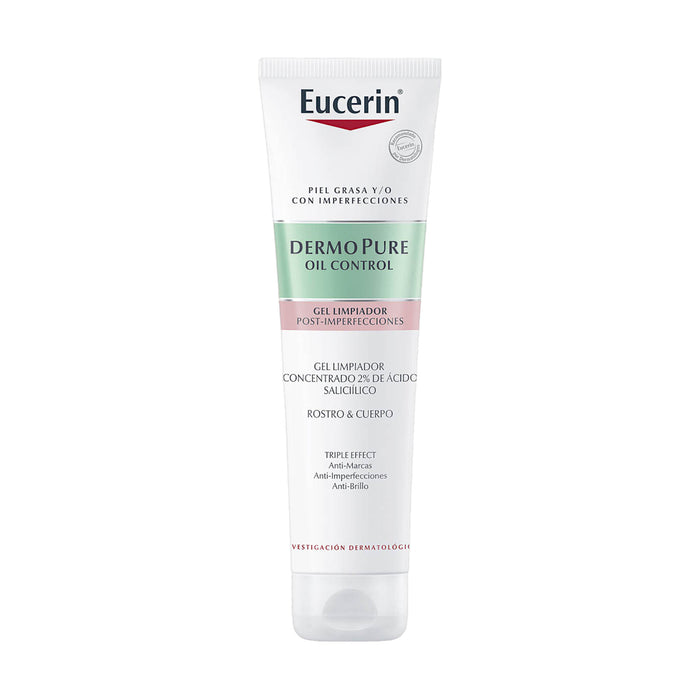 Gel limpiador Eucerin Dermo Pure Oil Control
