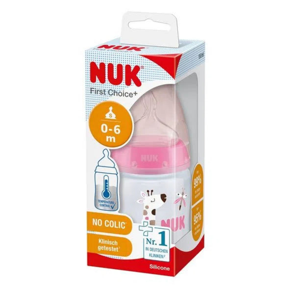 Set Tetinas Nuk First Choice Plus 6-18 Meses X2 Flow Control