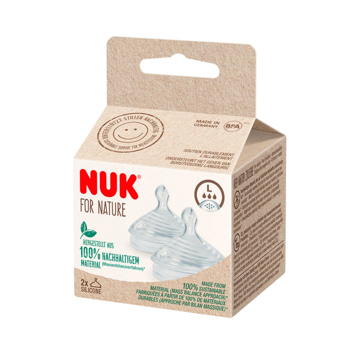 Tetina Repuesto Nuk For Nature L X 2Unidades