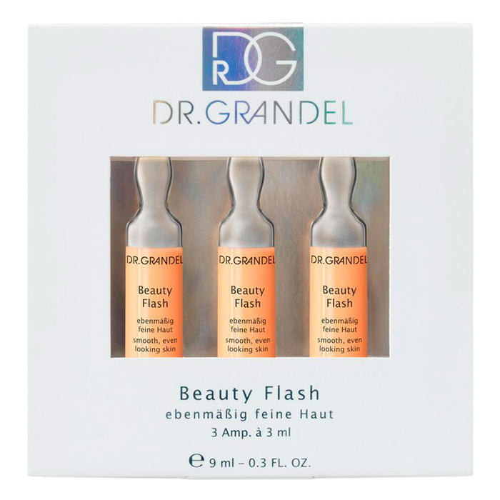 Dr Grandel Beauty Flash Para Fina Lisa Y 3Ml X 3 Ampollas