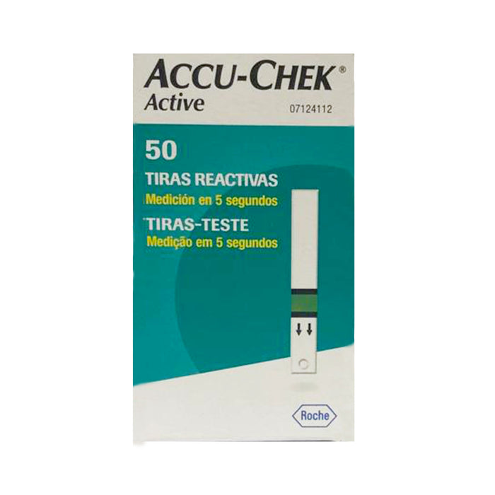 Cinta Accu-Chek Active Gluco X 50 Unidades