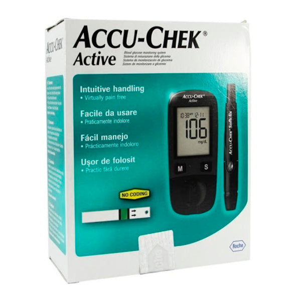 Glucometro Accu-Chek Active New Kit X Caja