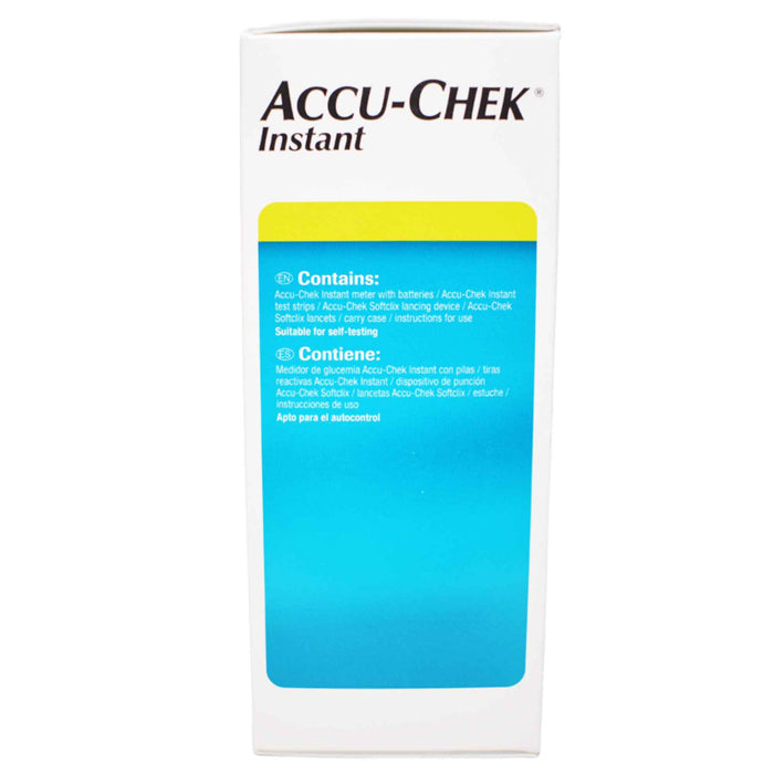 Glucometro Accu-Chek Instant Kit(Lapiz+Lanc+Tiras)