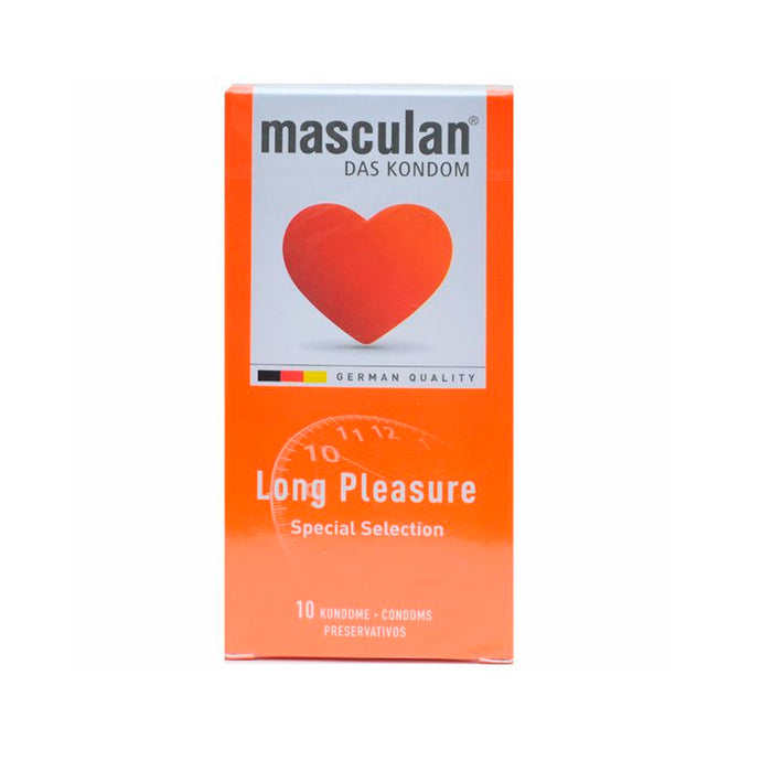 Preservativo Masculan Largo Placer 10 Unidades X Caja