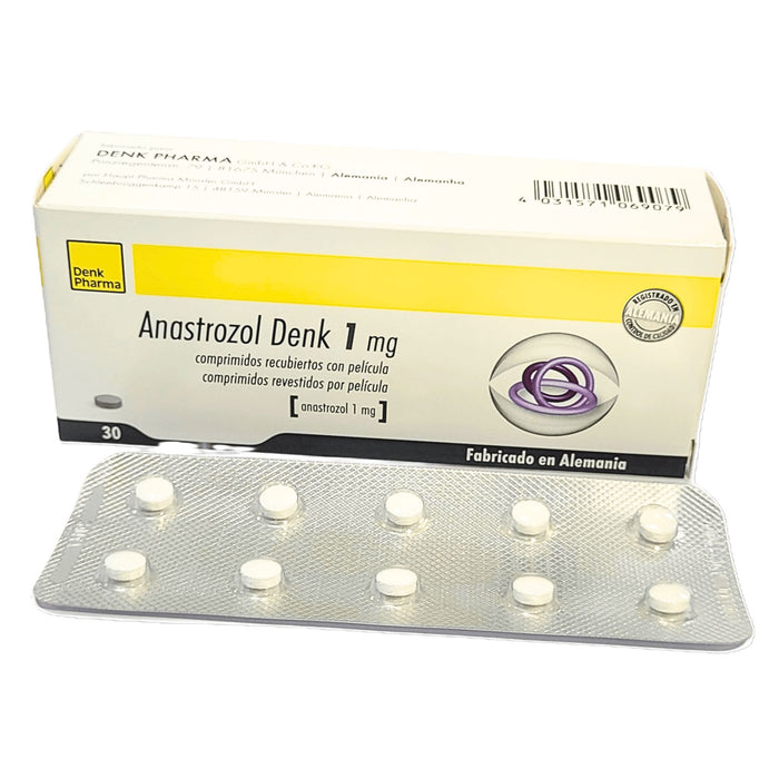 Anastrozol Denk 1Mg X Comprimido Recubierto