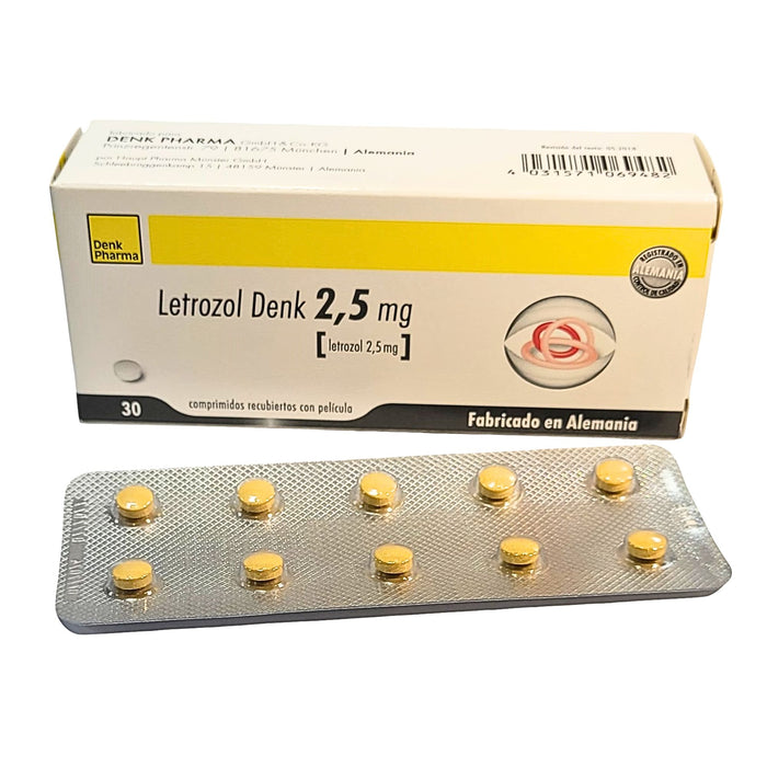 Letrozol Denk 2.5 Mg Letrozol X Comprimido