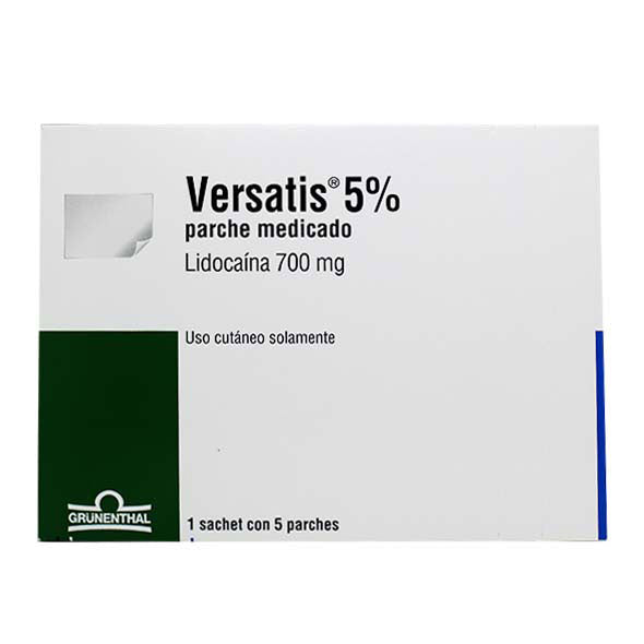 Versatis 0.05 Parches Lidocaina 700Mg X Caja