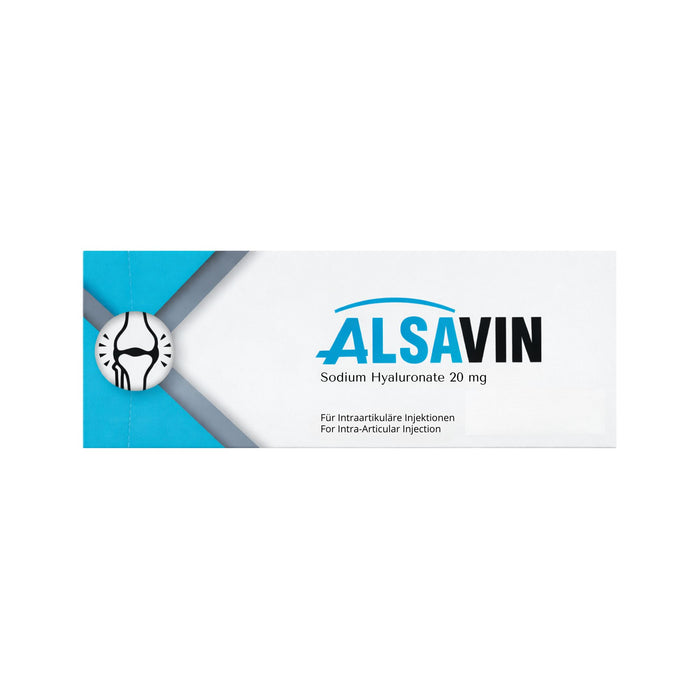 Alsavin 20Mg Hialuronato Sodio X Jeringa Prellenada 2Ml
