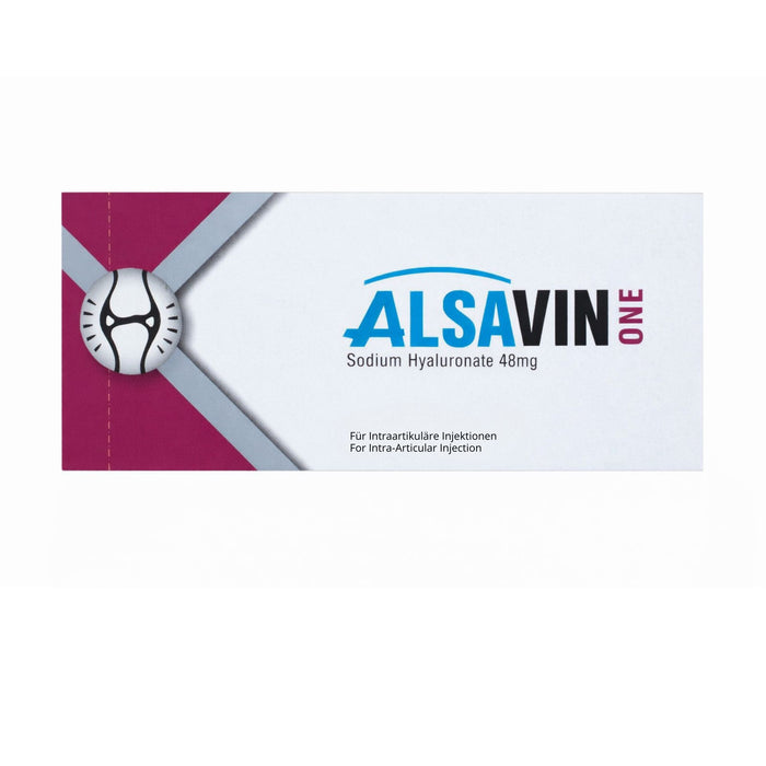 Alsavin One 48Mg Hialuronato Sodio X Jeringa Prellenada 2.4Ml