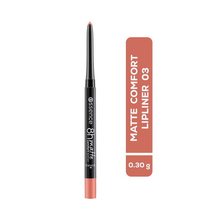 Delineador De Labios Essence 8H Matte Comfort Lipliner 03