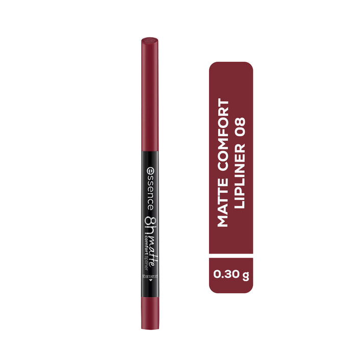 Delineador De Labios Essence 8H Matte Comfort Lipliner 08
