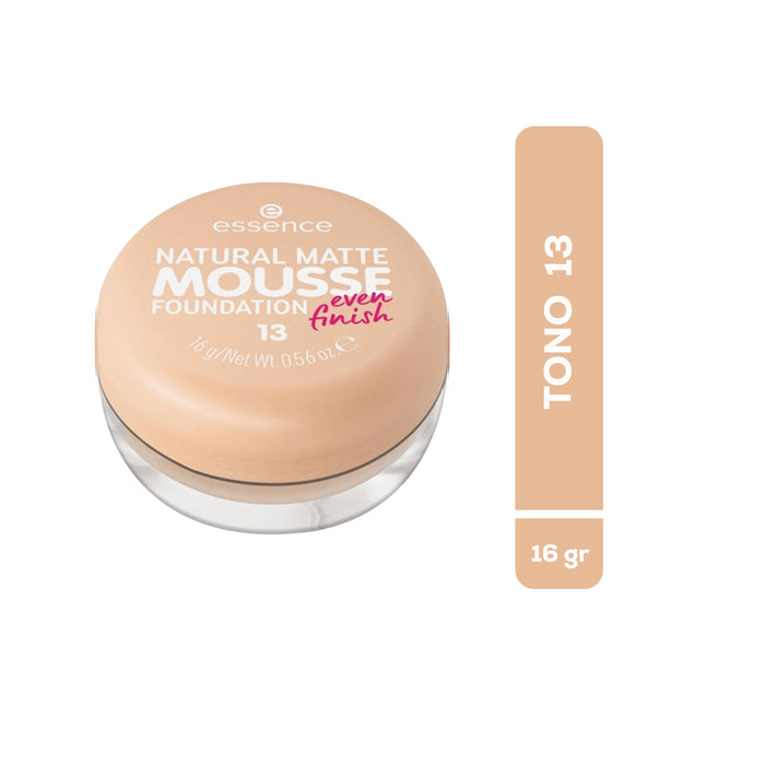 Base Essence Natural Matte Mousse Fundation 13