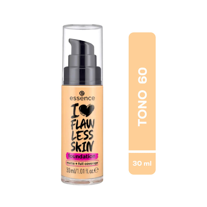 Base De Maquillaje Essence I Love Flawless Skin Tono 60
