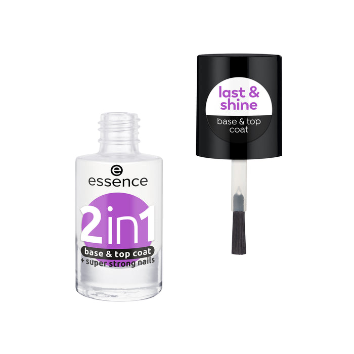 Esmalte Essence 2 In 1 Base Y Top Coat