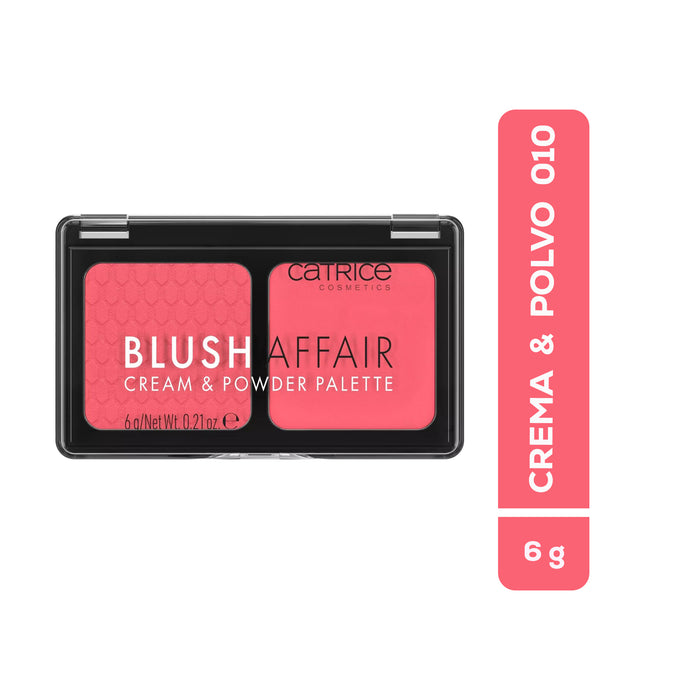 Paleta Rubor Catrice Blush Aff Crema Y Polvo 010