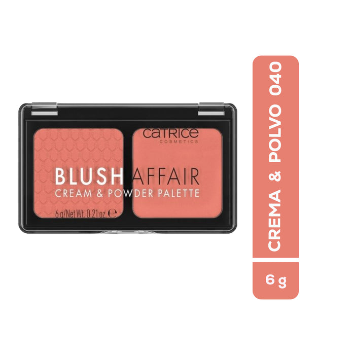 Paleta Rubor Catrice Blush Aff Crema Y Polvo 040