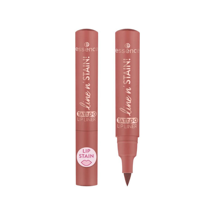 Delineador De Labios Liquido Essence Line N Stan! Tatoo 02 Must Have Brown X 2.5Ml