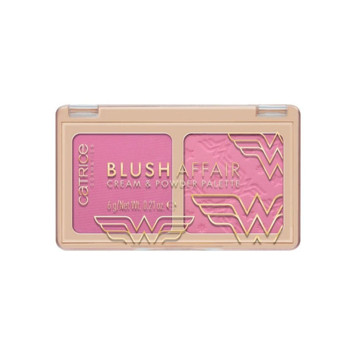 Paleta Rubor Blush Catrice Wonder Woman Affair 010