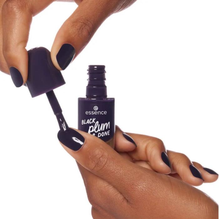 Esmalte Gel Essence Nail Colour Nro. 84 Black Plum X 8Ml