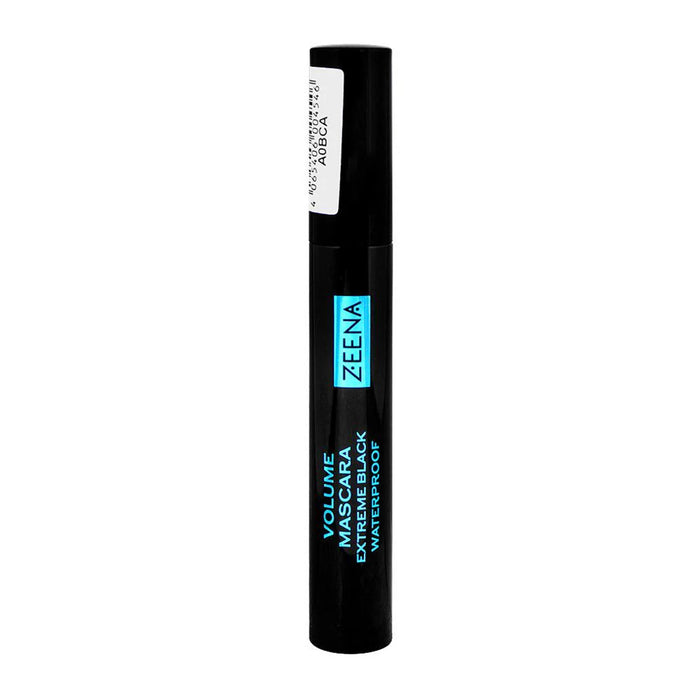 Mascara De Pestañas Zeena Volumen Extreme Black Waterproof 010