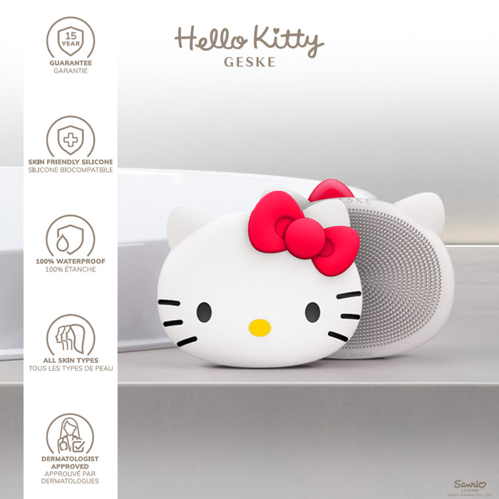 Cepillo Facial Geske Hello Kitty 3 En 1