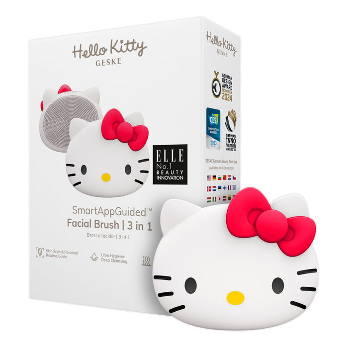 Cepillo Facial Geske Hello Kitty 3 En 1