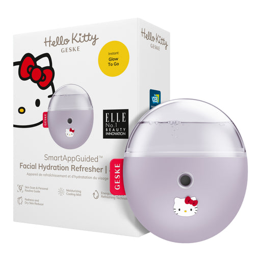 Vaporizador Facial Geske Hello Kitty 4 En 1 Púrpura