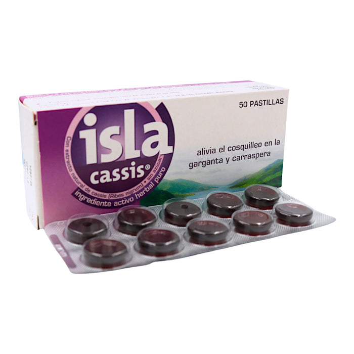 Isla Cassis 80Mg Musgo De Islandia X Pastilla