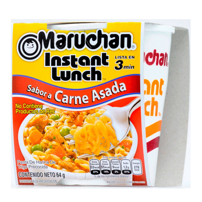 Maruchan Vaso Carne Asada X 64G