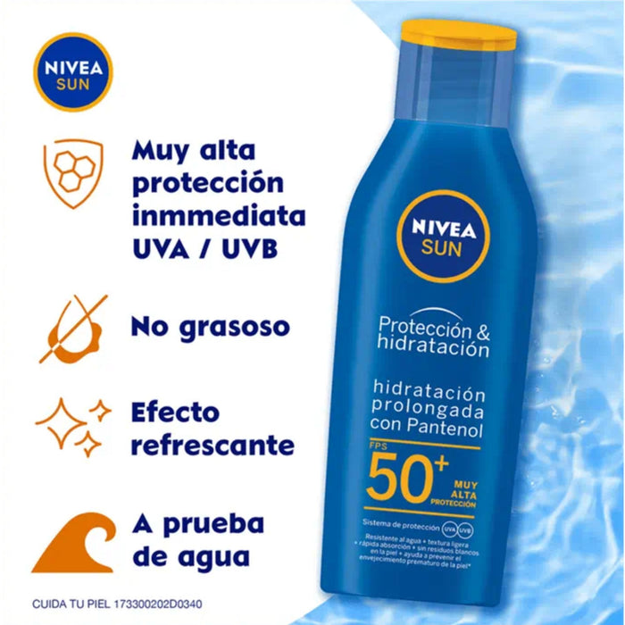 Protector Solar Hidratante Nivea Sun Fps 50 X 125Ml