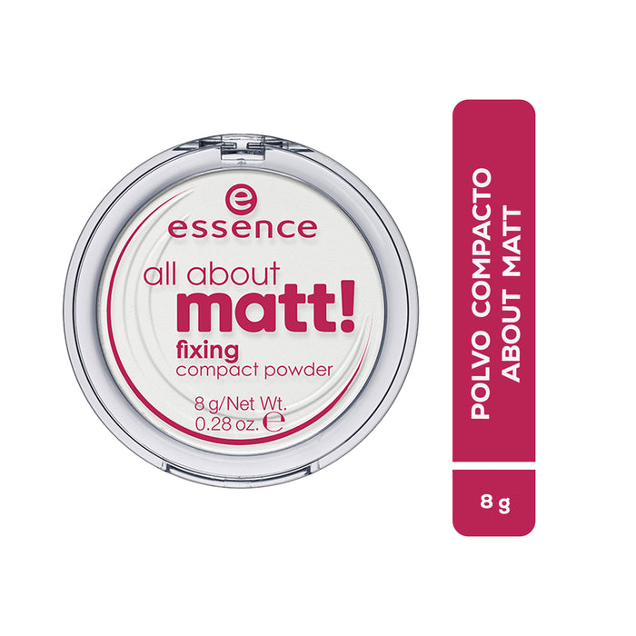 Polvo Compacto Essence Fijador About Matt