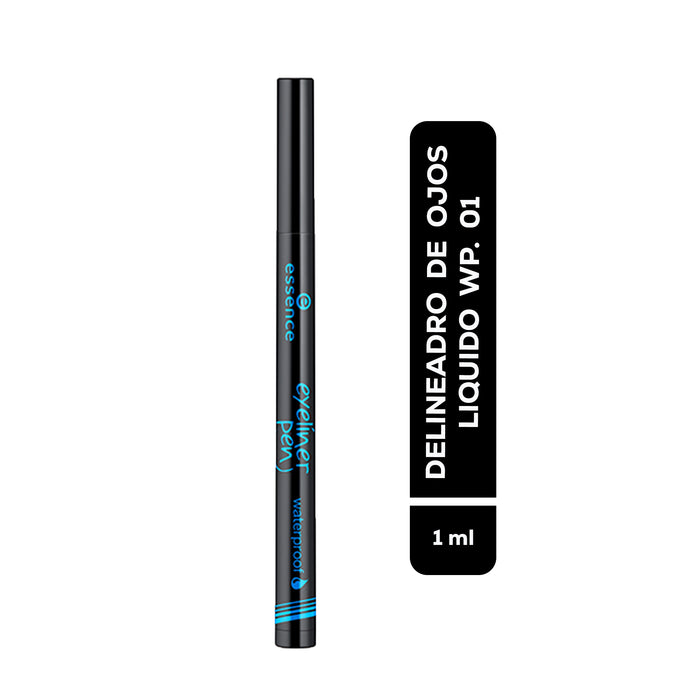 Delineador De Ojos Essence Liquido Waterproof 01