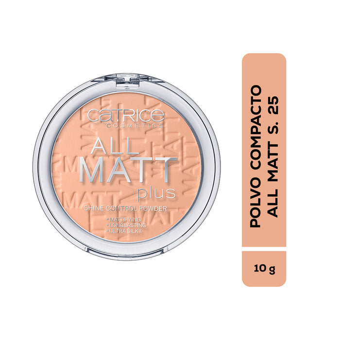 Polvo Compacto Catrice All Matt Shine 25