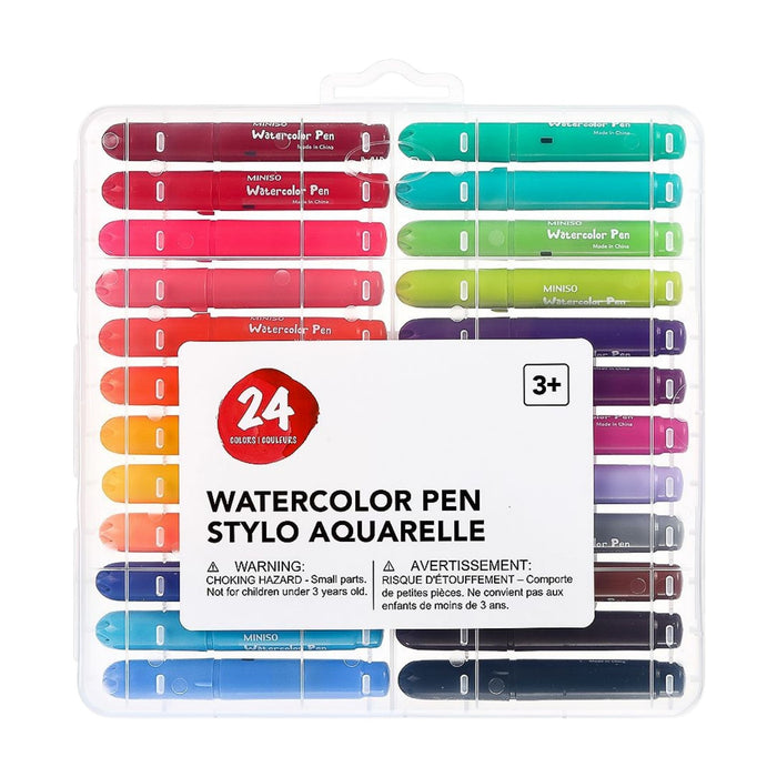 Rotulador De Acuarela Miniso X 24 Colores