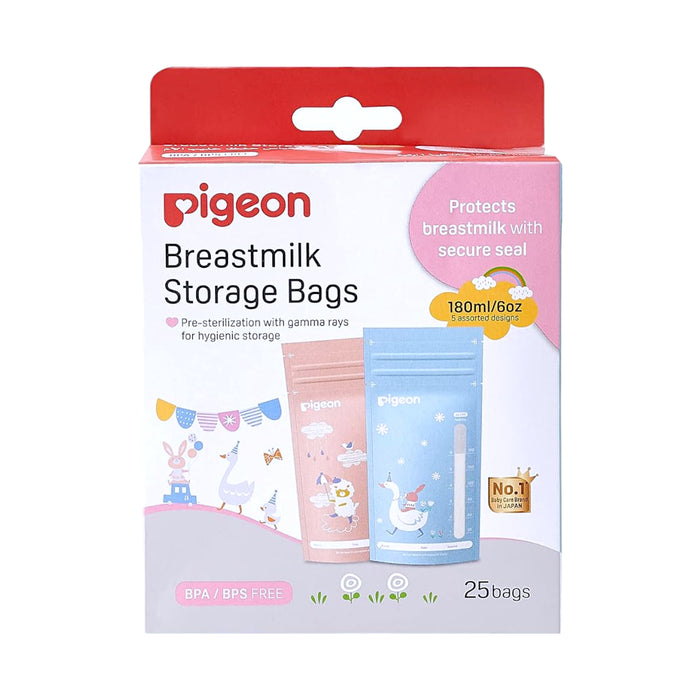 Bolsas Para Almacenar Leche 180Ml X 25 Unidades