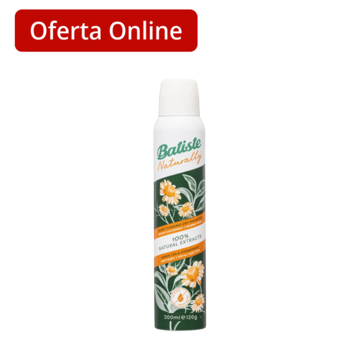 Shampoo Batiste Naturally Green Tea Y Chamomile X 200Ml