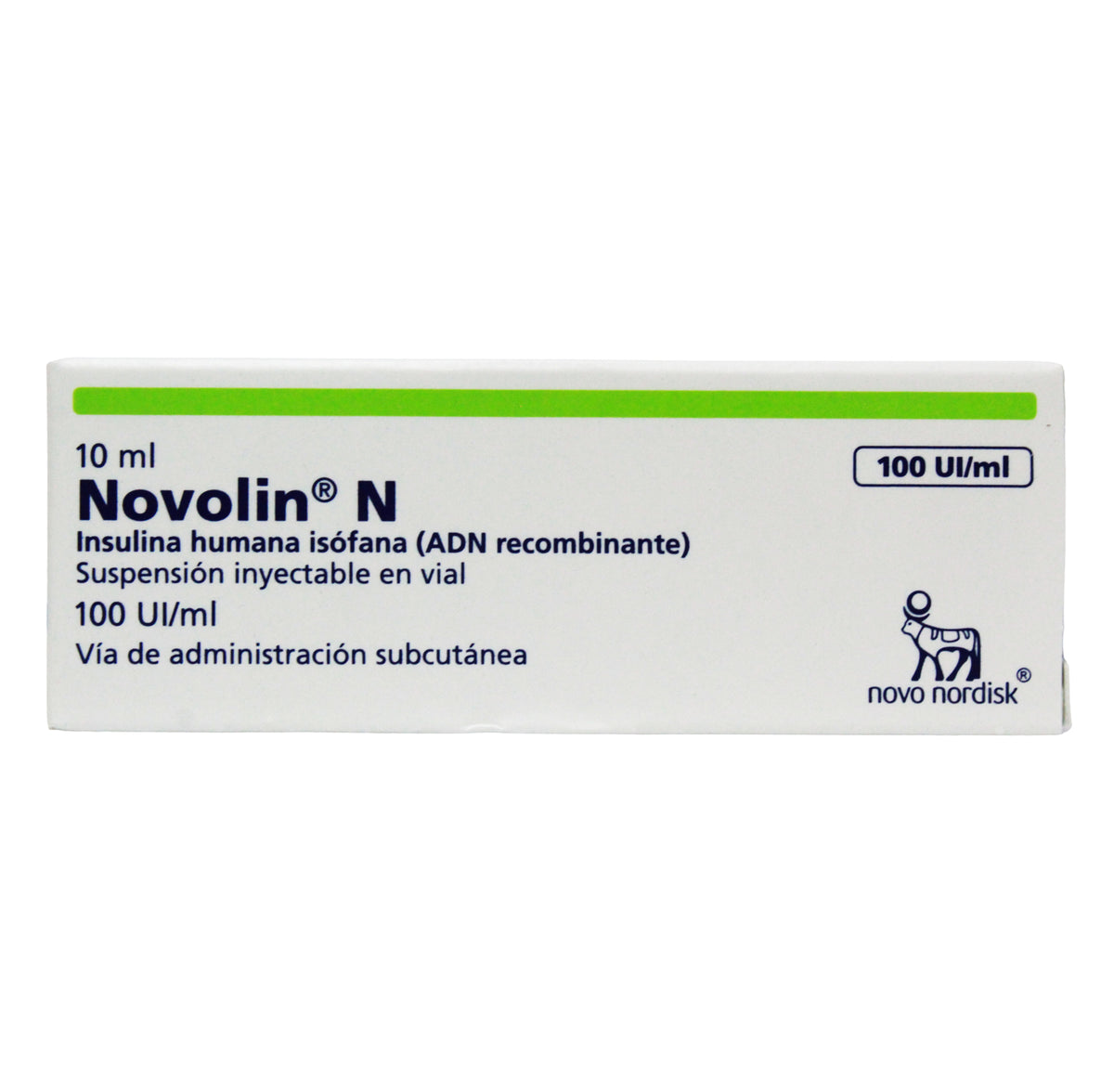 Novolin N Insulina Humana 100Ui X Caja— Farmacorp