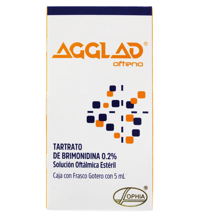 Agglad Ofteno 0.2 Colirio X 5Ml Brimonidina— Farmacorp