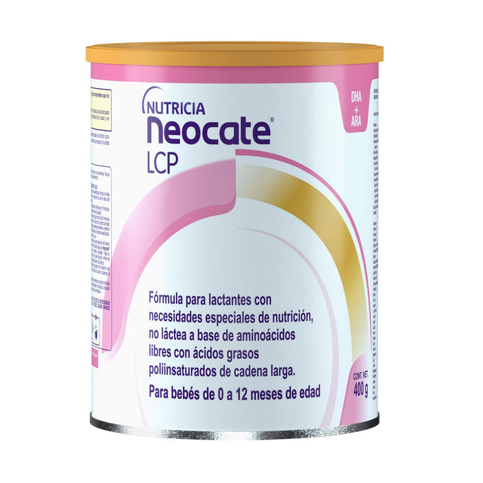 Neocate Lcp Nutricia Formula Infantil 0-12 X 400G