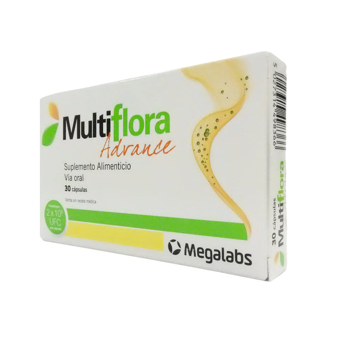 Multiflora Advance X 30 Cap Probioticos