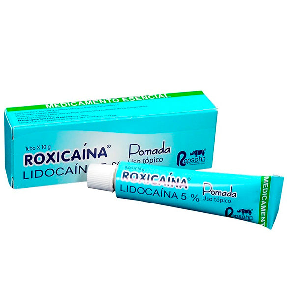 Roxicaina Lidocaina 0.05 Pomada X 10G