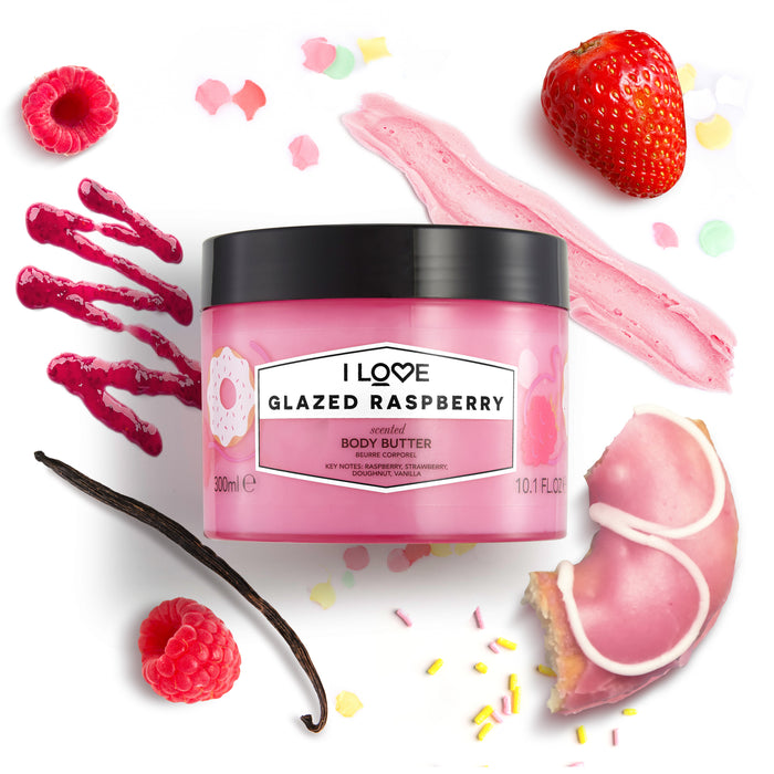 Crema Corporal I Love Body Butter Glazed Raspberry X 330Ml